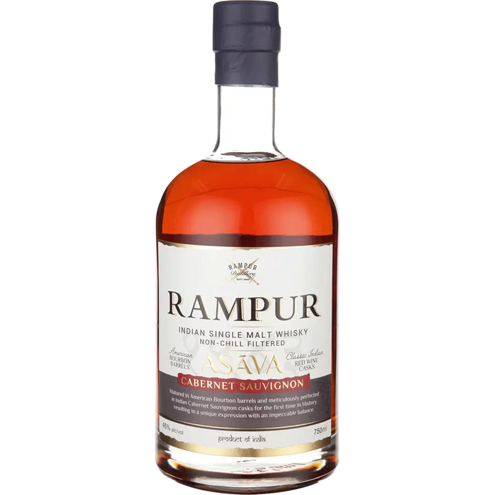 Rampur Asava Single Malt Whisky 750ml - AtoZBev