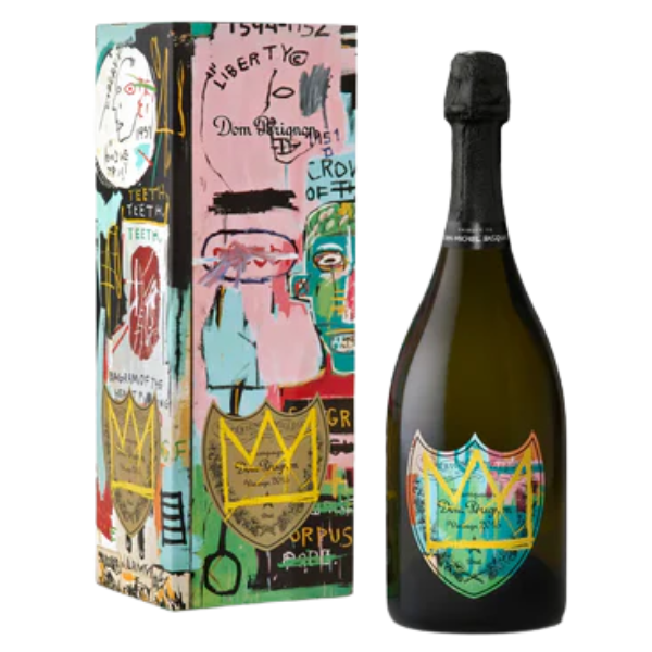 DOM PERIGNON CHAMPAGNE BRUT JEAN MICHEL BASQUIAT EDITION 750ML - AtoZBev