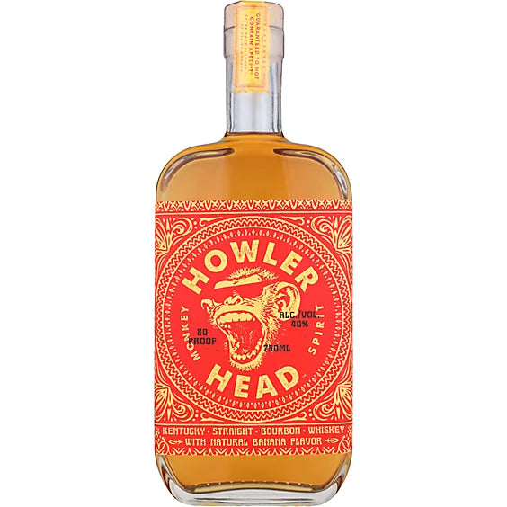 Howler Head Monkey Spirits Banana Flavor 750 ML - AtoZBev