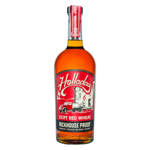 Ben Holladay Soft Red Wheat Rickhouse Proof Straight Bourbon Whiskey 750ml - AtoZBev