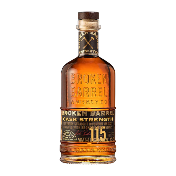 BROKEN BARREL Cask Proof 115 P 750ml - AtoZBev