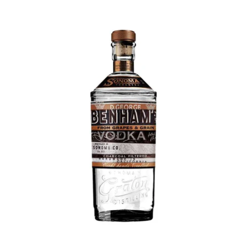 Benham's Charcoal Filtered Vodka Sonoma- 750ML - AtoZBev