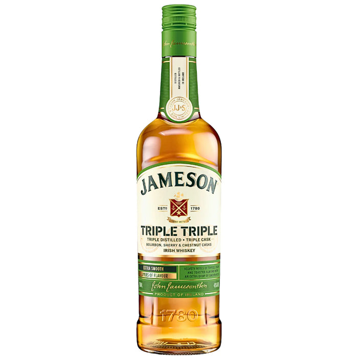 Jameson Triple Triple Irish Whiskey 750ml - AtoZBev