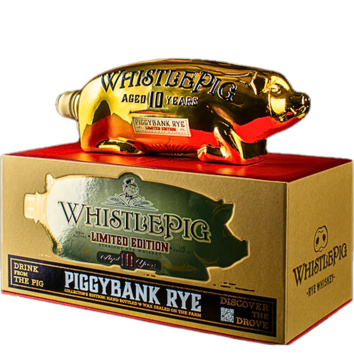 Whistlepig Piggybank Rye Charitable Limited Edition 1 LIT. - AtoZBev