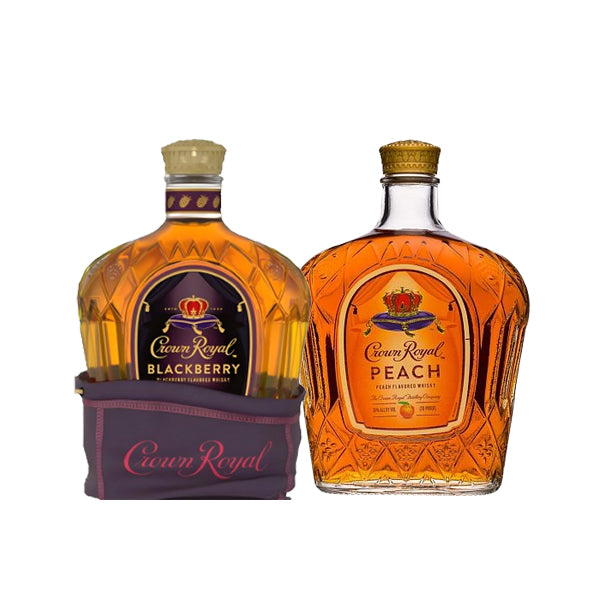 Crown Royal Blackberry and Crown Royal Peach Bundle - AtoZBev
