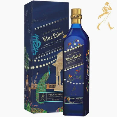 Johnnie Walker Blue Label X Diwali Limited Edition By Rahul Mishra 750ml - AtoZBev