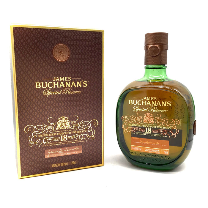 Buchanan's Scotch Special Reserve 18 Year 80 Proof - 750ML - AtoZBev