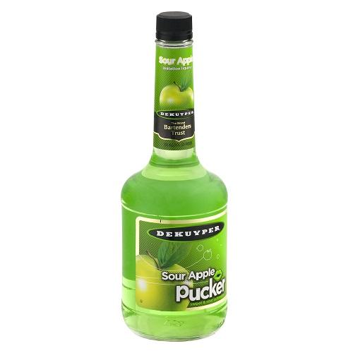 Dekuyper Sour Apple Pucker - 750ML - AtoZBev