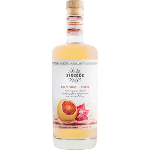 21 Seeds Grapefruit Hibiscus Tequila 750ml - AtoZBev