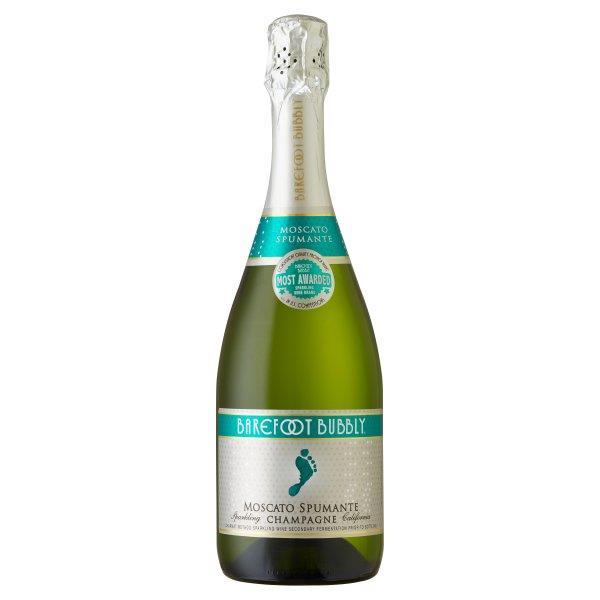 Barefoot Bubbly Moscato Spumante Champagne 750ml - AtoZBev
