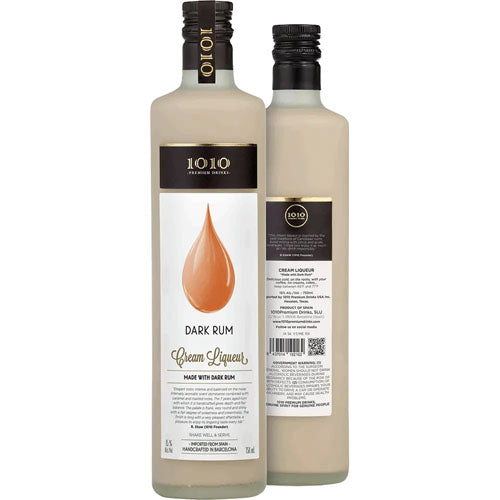 1010 Dark Rum Cream Liqueur - 750ML - AtoZBev
