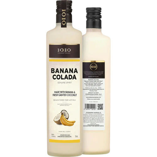 1010 Banana Colada Liqueur - 750ML - AtoZBev