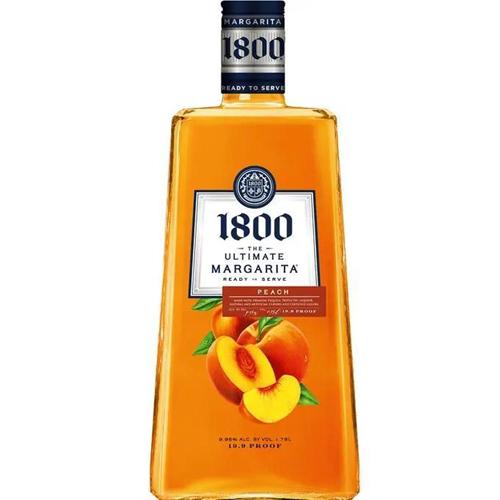1800 Tequila Ultimate Margarita Peach 1.75L - AtoZBev