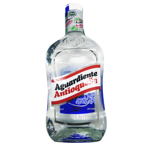 Antioqueno Sin Azucar Aguardiente 750ml - AtoZBev