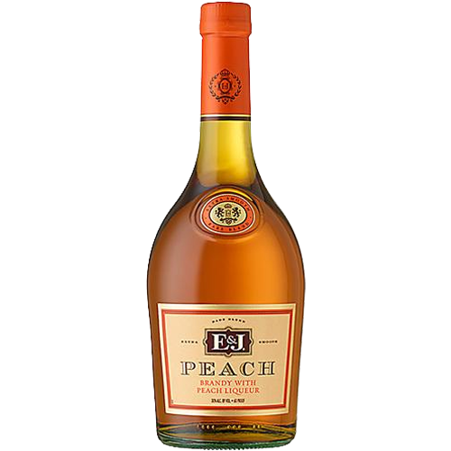 E & J Brandy Peach - 750ML - AtoZBev