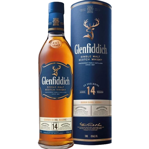 Glenfiddich 14 Year Old Bourbon Barrel Reserve - 750ML - AtoZBev