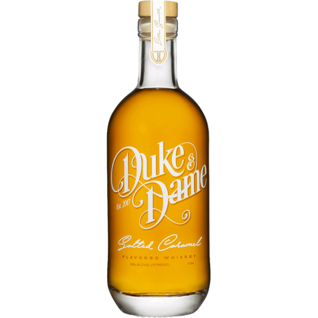 Duke & Dame Salted Caramel Whiskey 750ML - AtoZBev