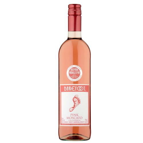 Barefoot Moscato Pink 750ml - AtoZBev