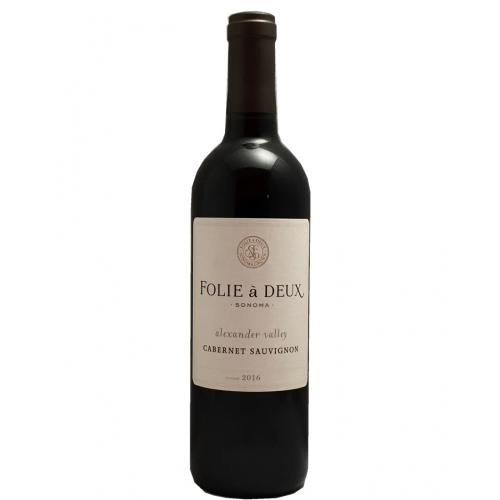 Folie A Deux Cabernet Sauvignon Sonoma Alexander valley 750ML - AtoZBev