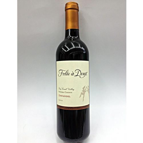 Folie A Deux Zinfandel Sonoma Dry Creek - 750ML - AtoZBev