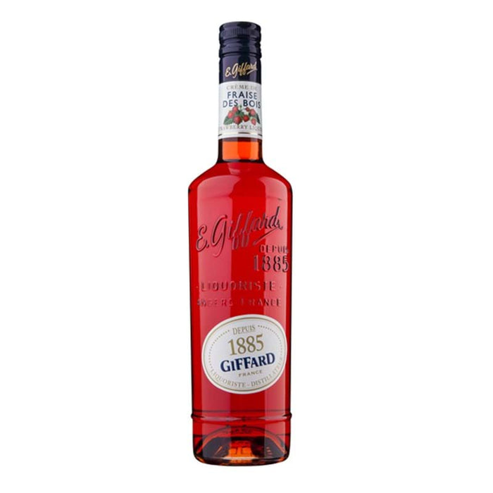 Giffard Liqueurs Crème de Fraise des bois (Wild strawberry) - 750ML - AtoZBev