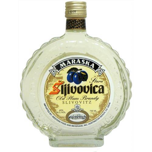 Maraska Plum Brandy Slivovitz - 750ML - AtoZBev