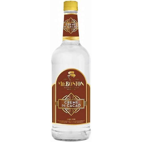Mr. Boston Liqueur Creme de Cacao, White - 1L - AtoZBev