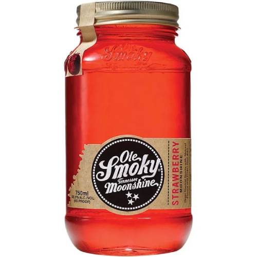 Ole Smoky Moonshine Strawberry 750ml - AtoZBev