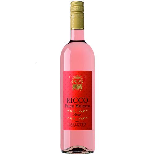 Ricco Peach Moscato 750ML - AtoZBev
