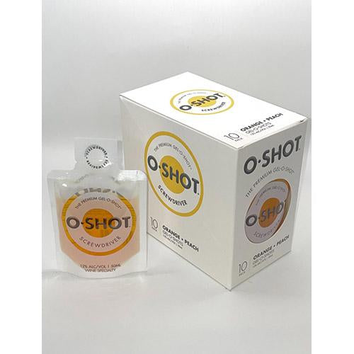 O-Shot Premium Gel O Shot Screwdriver 10pk (50ml) - AtoZBev