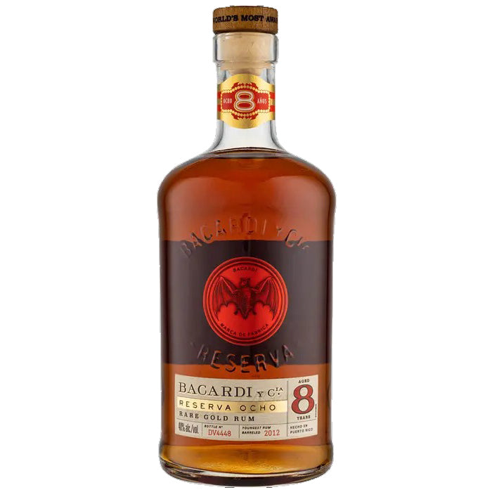 Bacardi Reserva Ocho 8 Year Old Rum 750ml - AtoZBev