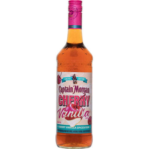 Captain Morgan Cherry Vanilla Rum - 750ML - AtoZBev