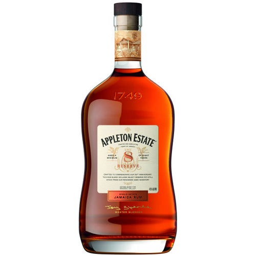 Appleton Estate 8 Year Old Reserve Jamaican Rum 750ml - AtoZBev