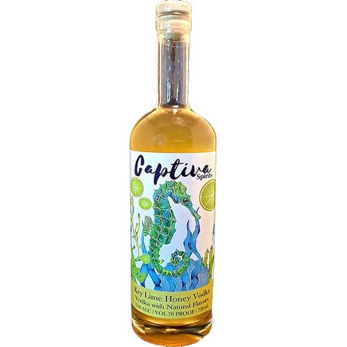 Captiva Key Lime Honey Vodka 750ml - AtoZBev