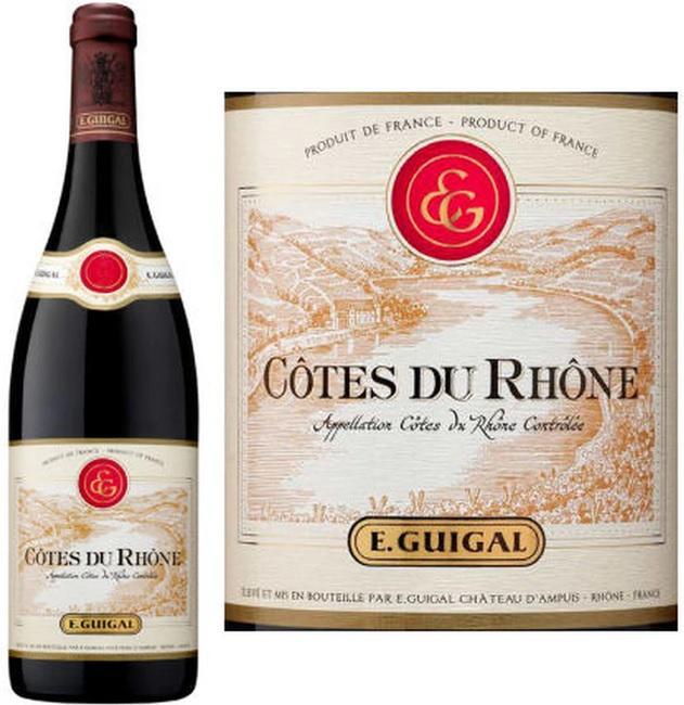 E. Guigal Cotes du Rhone - 750ML - AtoZBev