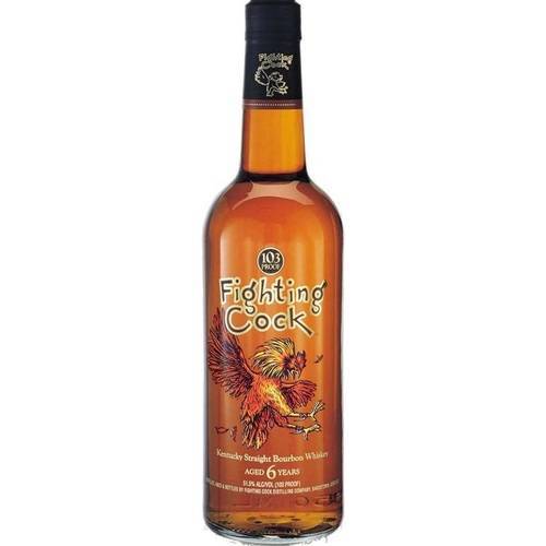 Fighting Cock Bourbon 6 Year 103 Proof - 750ML - AtoZBev