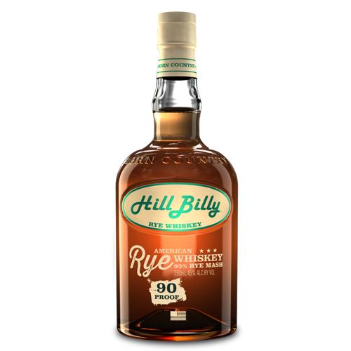 Hillbilly whiskey Rye 90 750Ml - AtoZBev