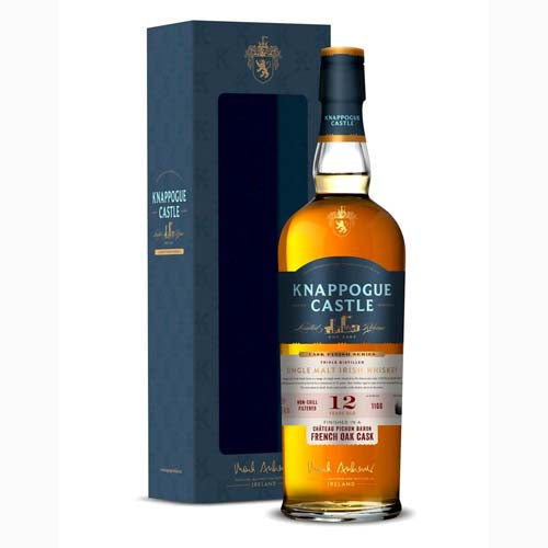 Knappogue Castle Single Malt 12 Year French Oak Cask Whiskey 750ml - AtoZBev