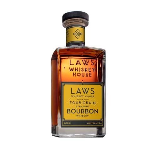 Laws Whiskey House Four Grain Cask Straight Bourbon Whiskey - 750ML - AtoZBev