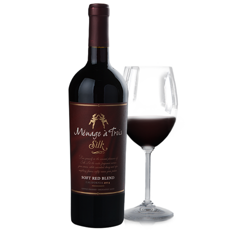 Menage A Trois Soft Red Blend Silk - 750ML - AtoZBev