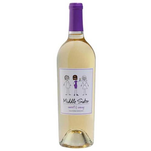 Middle Sister Sweet sassy Moscato 750ML - AtoZBev