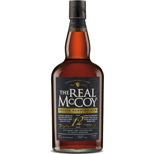 The Real McCoy Single Blended Rum 12 Year - 750ML - AtoZBev