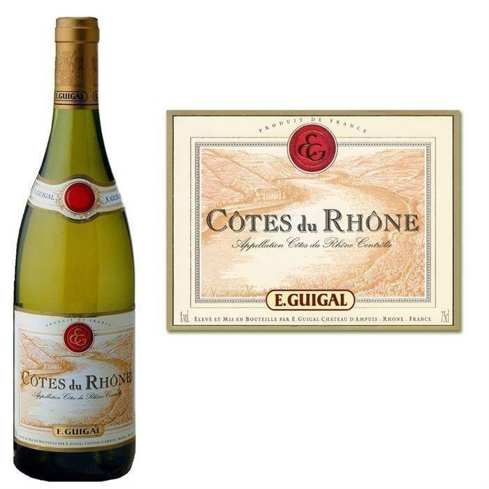 E. Guigal Cotes du Rhone Blanc - 750ML - AtoZBev