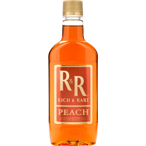 Rich & Rare Peach Canadian Whiskey - 750ML - AtoZBev