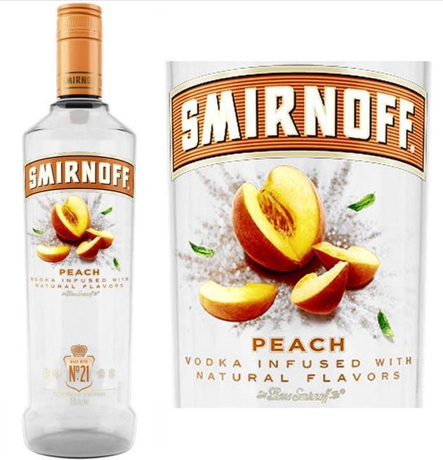 Smirnoff Vodka Peach 750ml - AtoZBev