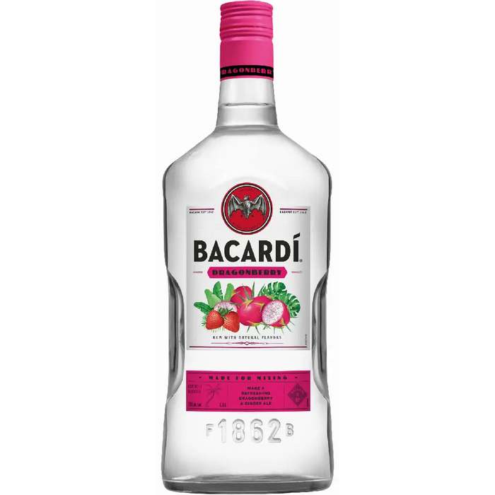 Bacardi Dragon Berry Flavored Rum-1.75ml - AtoZBev