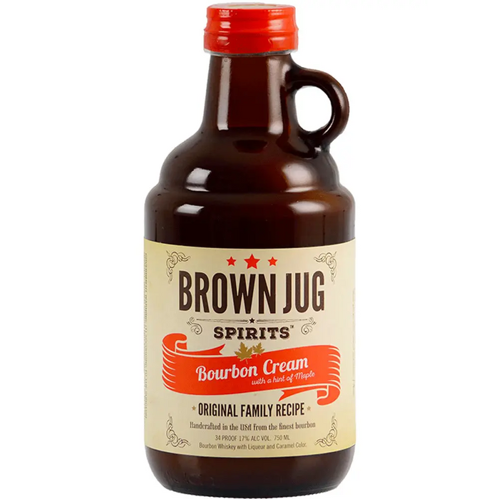 zoom Brown Jug Bourbon Cream 750ml - AtoZBev