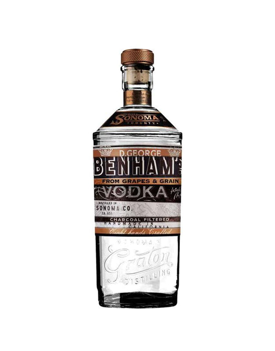 Benham's Charcoal Filtered Vodka Sonoma- 750ML - AtoZBev