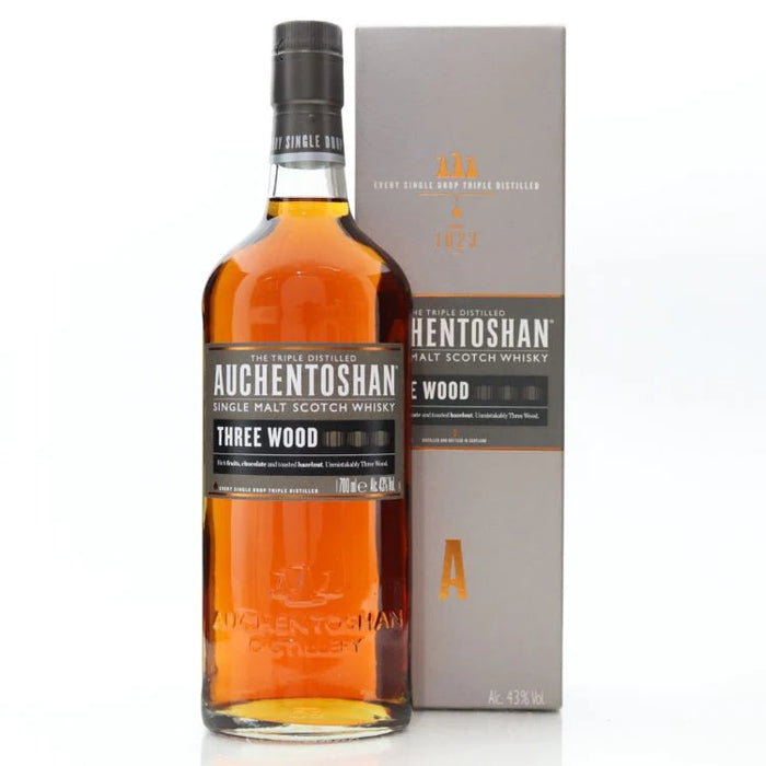 Auchentoshan Three Wood 750ml - AtoZBev