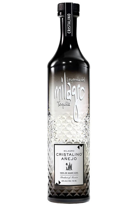 Milagro Cristalino Añejo Tequila 750ml - AtoZBev